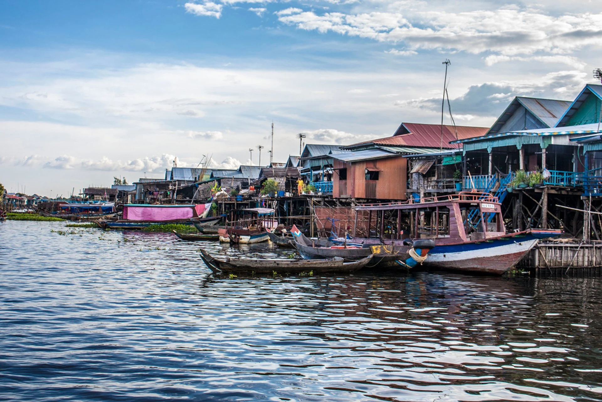 Lac Tonlé Sap et Village Flottant de Kompong Pluk